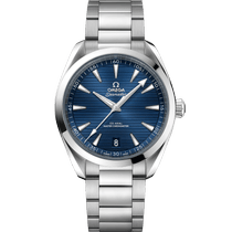海馬系列 AQUA TERRA 150米<span class="nowrap">腕表</span> 41毫米, 精鋼表殼 搭配 精鋼表鏈 - 22010412103003